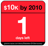 Give to Diabetes of Democracy